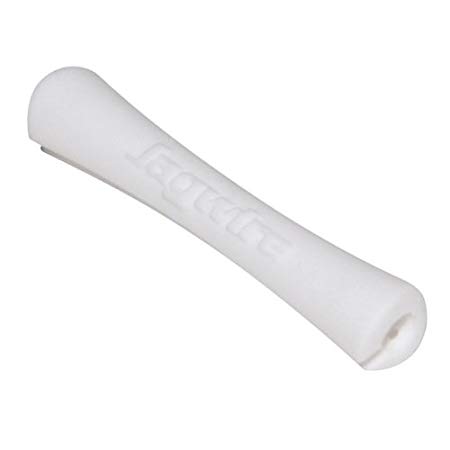 Jagwire Tube Tops 3G Housing Covers/Frame Protectors, White, Bag/4