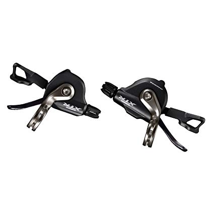 Shimano XTR SL-M9000 Trigger Shifters Set MTB Bike (Left (2/3 Speed (1800mm) X Right (11 Speed (2050mm) Ratail Package)