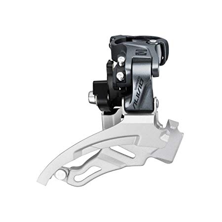 Shimano Fd-m4000 Front Der.down-swing Dual-pull, for Rear 9-speed, Band-type 34.9m(w/31.8 & 28.6mm Adapter),cs-angle:63-66